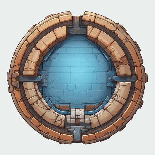 giant wall
Pixel art, 16 bit, isometric, SNES, top-down, no background, white background, low resolution, symmetrical