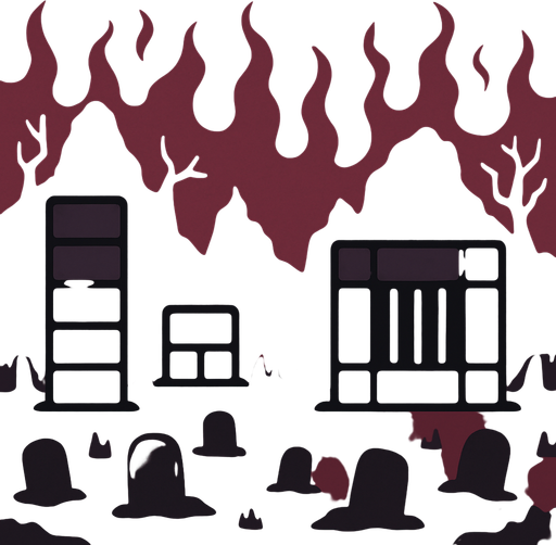 Background for dark hell themed puzzle game. Pastel colors, flat shaded, vector art. Blocks. Depressed. dark prisons
Single Game Texture. In-Game asset. 2d. Blank background. High contrast. No shadows.