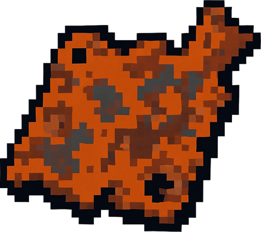 Pixel scrap.
In-Game asset.  2d.  High contrast.  No shadows. Pixel