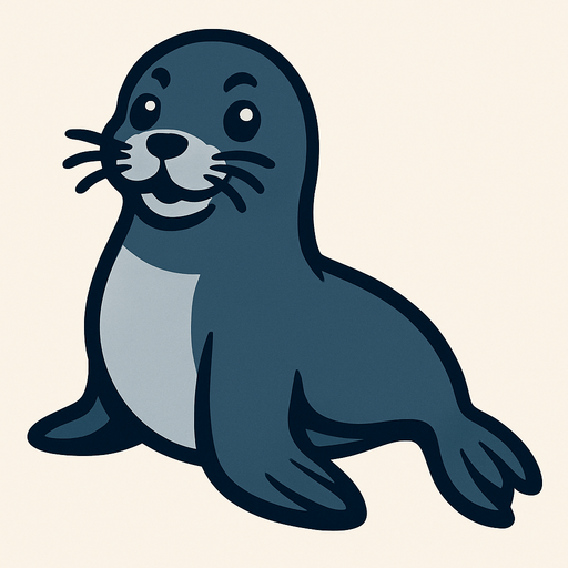 Seal.
In-Game asset.  2d.  High contrast.  No shadows