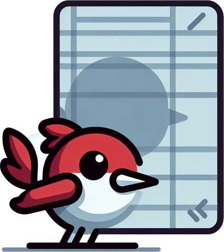 Flappy bird with no background..
Single Game Texture. In-Game asset. 2d. Blank background. High contrast. No shadows.