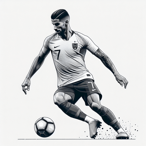 Cr7.
Single Game Texture. In-Game asset. 2d. Blank background. High contrast. No shadows.