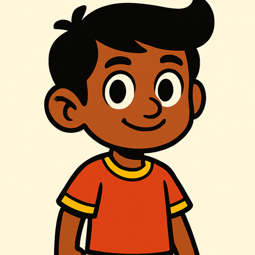 indian young boy character.
In-Game asset.  2d.  High contrast.  No shadows