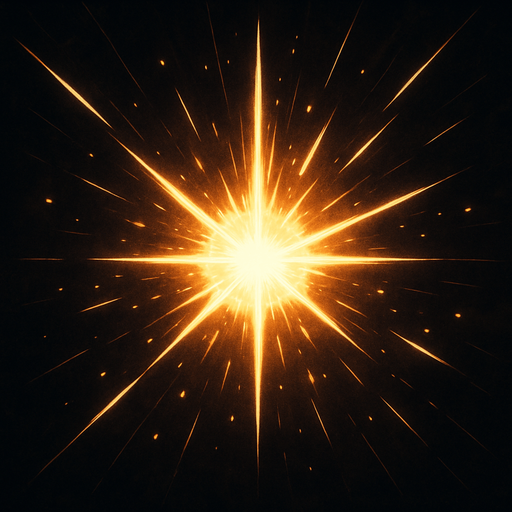 burst of light in all directions.
In-Game asset