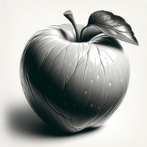 apple.
Single Game Texture. In-Game asset. 2d. Blank background. High contrast. No shadows.