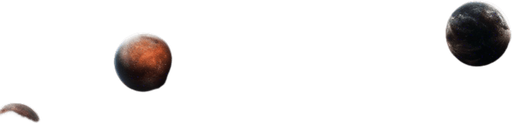 Pitch-dark realistic outer space