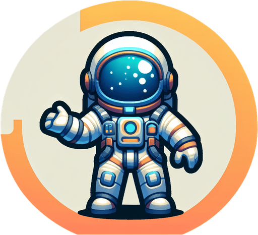 космонавт.
Single Game Texture. In-Game asset. 2d. Blank background. High contrast. No shadows.