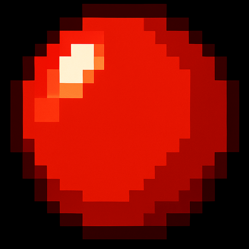 Cámbiale el color a rojo , pixelart