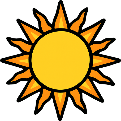 Sol.
In-Game asset.  2d.  High contrast.  No shadows