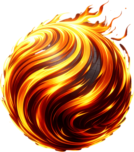 ball of fire moving up at very high speed.
Single Game Texture. In-Game asset. 2d. Blank background. High contrast. No shadows.
