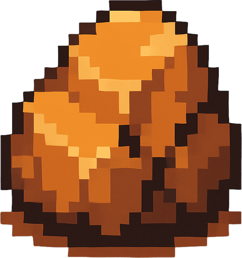 rock, pixelart.
In-Game asset.  2d.  High contrast.  No shadows