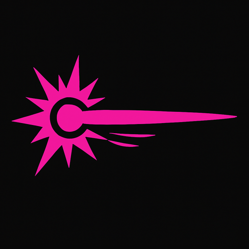 Laser projectile 
In-Game asset.  2d.  High contrast.  No shadows