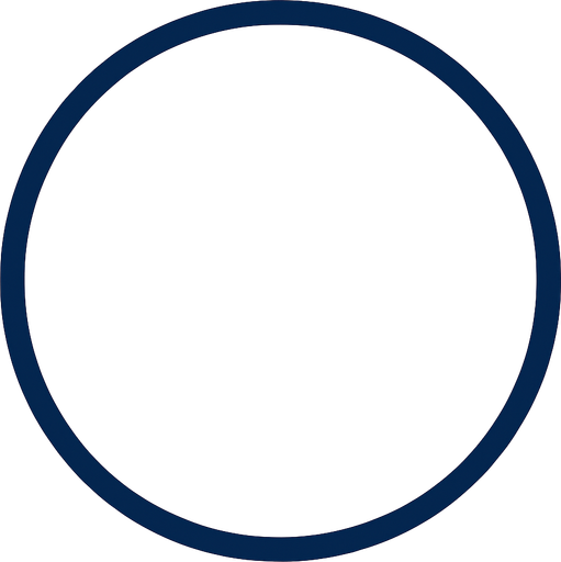 circle shape, empty inside, transparent , stroke is navy blue..
In-Game asset.  2d.  High contrast.  No shadows