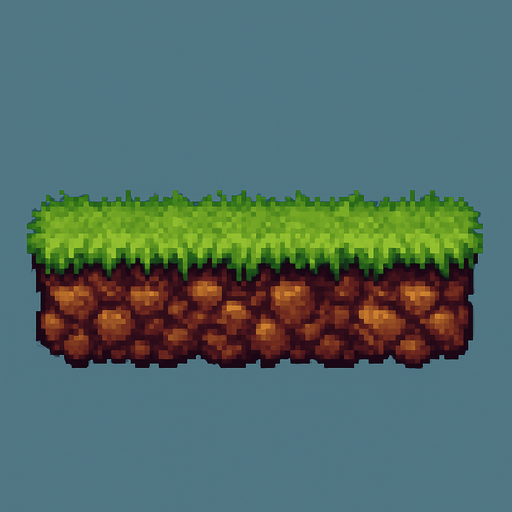 16 bit ground image.
In-Game asset.  2d