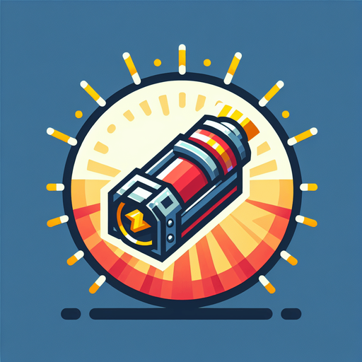 warning asset.
Single Game Texture.  In-Game asset.  2d.  Blank background.  High contrast.  No shadows