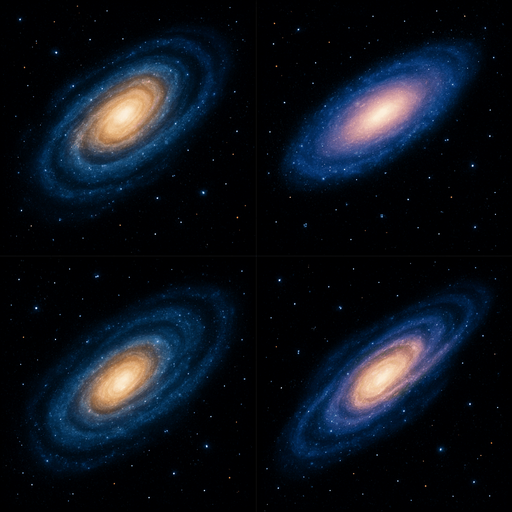 random galaxies realistic.
In-Game asset.  2d.  High contrast.  No shadows