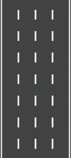 The asphalt road will be a little wider