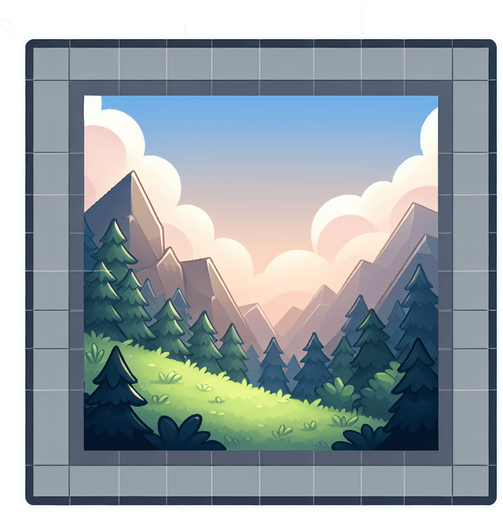 background image game type.
Single Game Texture. In-Game asset. 2d. Blank background. High contrast. No shadows.