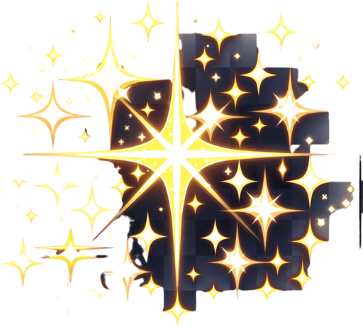 sparkle.
Single Game Texture. In-Game asset. 2d. Blank background. High contrast. No shadows.