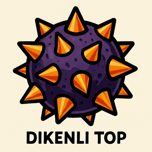 DİKENLİ TOP.
In-Game asset.  2d.  High contrast.  No shadows