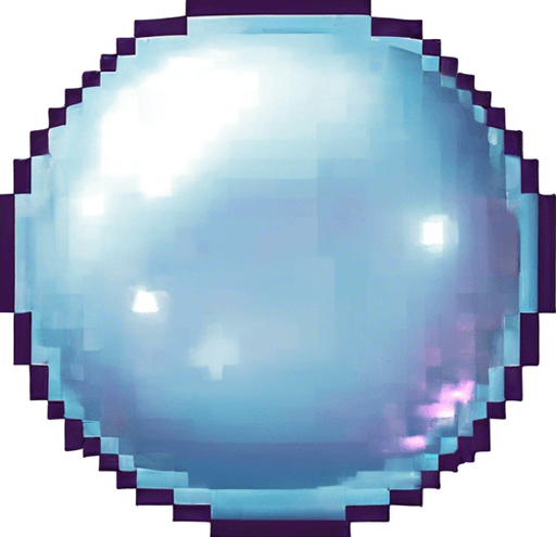 Totally popped deinflated bubble