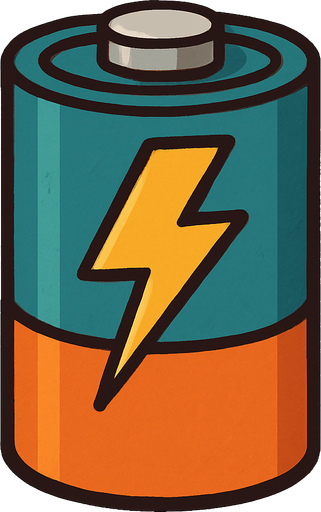 baterry.
In-Game asset.  No shadows