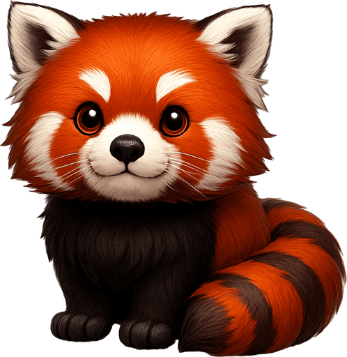 Remove hat from the redpanda's head.