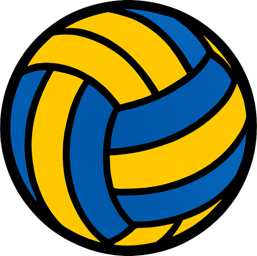 volleyball ball.
In-Game asset.  2d.  High contrast.  No shadows