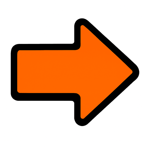 right arrow.
In-Game asset.  2d.  High contrast.  No shadows