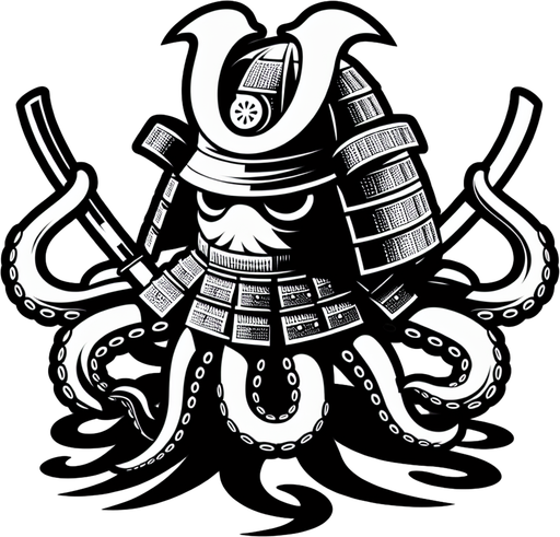 侍蛸.
Single Game Texture. In-Game asset. 2d. Blank background. High contrast. No shadows.