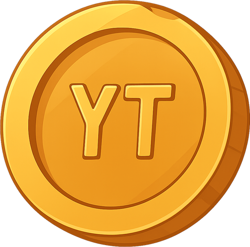 Gold Coin. No background. Transparent background. Blank background. No shadows. 2d. In-Game asset. flat