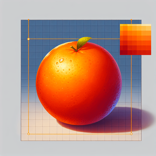 An orange.
Single Game Texture. In-Game asset. 2d. Blank background. High contrast. No shadows.