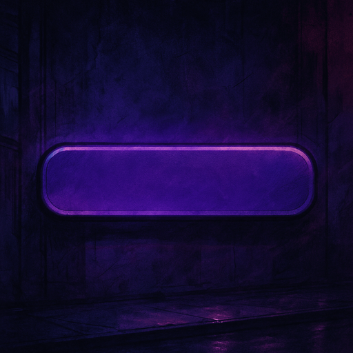 semi-realistic comic book style, moody neon lighting, lo-fi urban atmosphere, rich textures, cinematic framing, purple and blue tones, soft gradients, ambient reflections