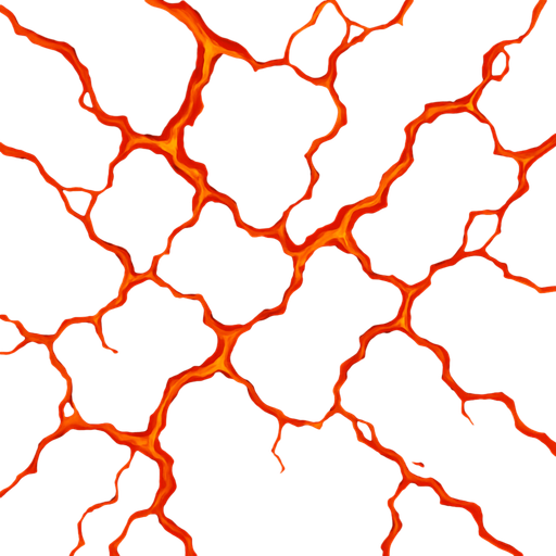 Magma oscura, ocupar toda la imagen, visto desde arriba.
In-Game asset.  2d.  High contrast.  No shadows