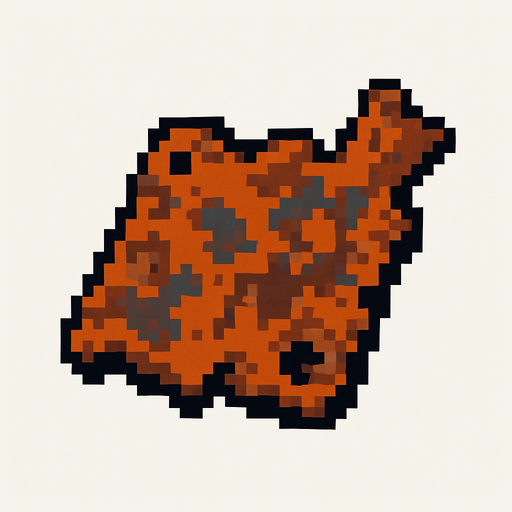 Pixel scrap.
In-Game asset.  2d.  High contrast.  No shadows. Pixel