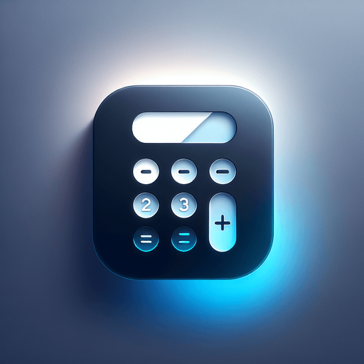 A square app store icon with rounded edges, designed for a Calculator app. The icon features a sleek and minimalistic calculator graphic in the center, with clean, simple buttons and a glowing equals sign (=) to highlight its function. The background is a gradient of soft grey to blue, with a subtle hint of light effects to suggest a modern and slightly futuristic aesthetic, while maintaining a clean and professional design.
Single Game Texture. In-Game asset. 2d. Blank background. High contrast. No shadows.