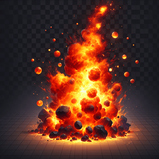 🔥 fire.
Single Game Texture.  In-Game asset.  2d.  Blank background.  High contrast.  No shadows