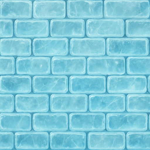 Haz los bloques de hielo ya no de piedra.