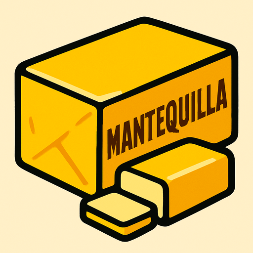 mantequilla.
In-Game asset.  2d.  High contrast.  No shadows