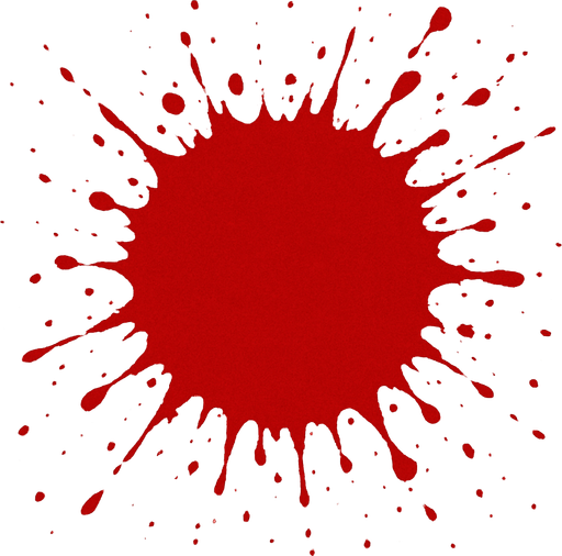 Red splatter background, HD.
In-Game asset.  2d.  High contrast.  No shadows