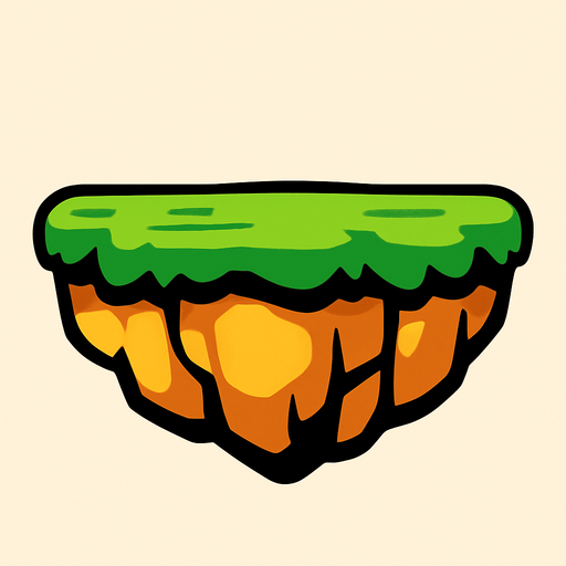 Platform.
In-Game asset.  2d.  High contrast.  No shadows