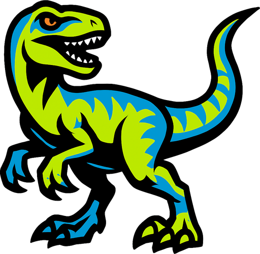 Raptor.
In-Game asset.  2d.  High contrast.  No shadows