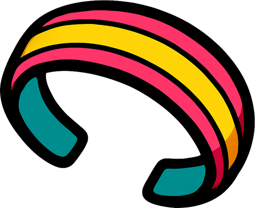 Headband.
In-Game asset.  2d.  High contrast.  No shadows