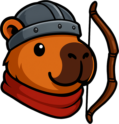 Cambia la resortera por un arco. Añade una bufanda y has el casco mas pequeño