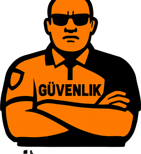 Güvenlik.
In-Game asset.  2d.  High contrast.  No shadows