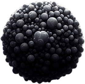 dark transparent dust particle Single Game Texture. In-Game asset. 2d. Blank background. High contrast. No shadows.