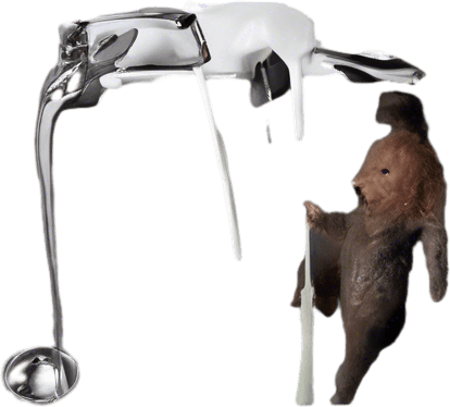 clean it up, it looks horrible