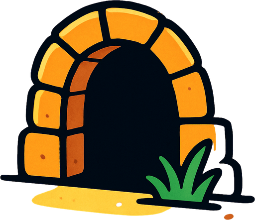çizgi film fare yuvası.
In-Game asset.  2d.  High contrast.  No shadows