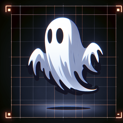 Ghost that is spooky.
Single Game Texture. In-Game asset. 2d. Blank background. High contrast. No shadows.