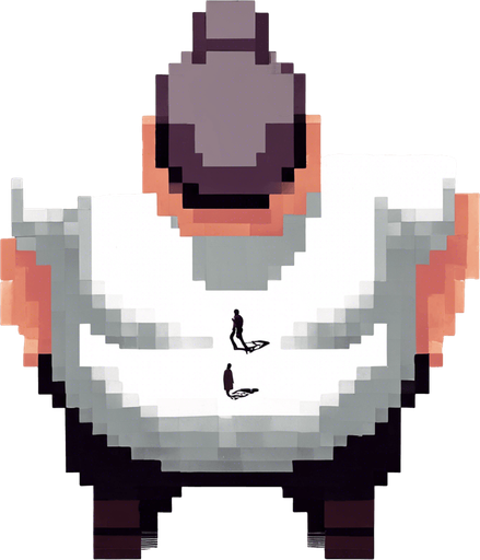 man from above walking